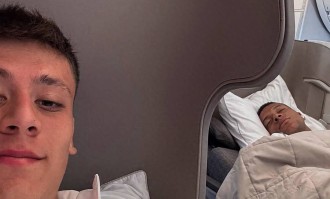 皇马5球大胜的幕后故事，居莱尔晒姆巴佩床照，姆巴佩：哈萨克斯坦之行很不轻松